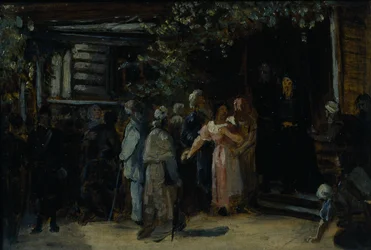 Att besöka en eremit, 1870-talet