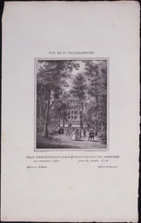 Utsikt över Sankt Petersburg. Saint Michaels Castle, 1833