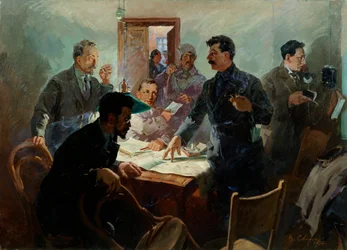 "Oktoberrevolutionens stab", 1934.