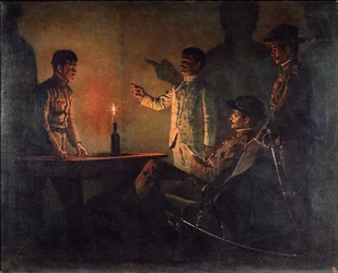 Förhör med en desertör, ca 1901-1902