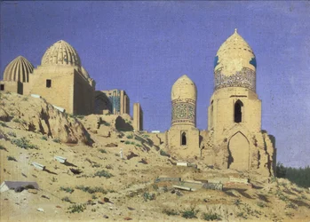 Necropolis Shah-i-Zinda The Living King i Samarkand, 1869-1870