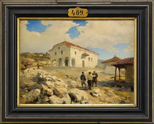 En kyrka på Balkan, 1877