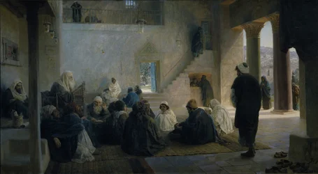 Kristus bland läkarna, 1896