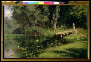 Den övervuxna dammen, 1880