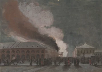 Brand i salthandelsraderna
