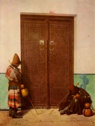 Dörren till Timur Gur-Emir-mausoleet, 1873, 1965.