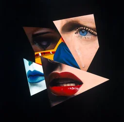 Invisible Me, 2015 (Akryl på träpanel)