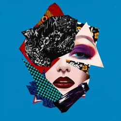 Layers of Eminence (Beneath These Layers Collection), 2017 (Akryl på trä)
