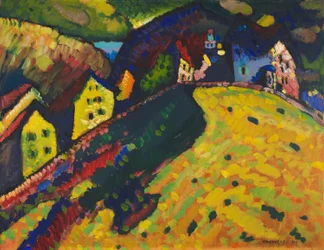 Hus i Murnau, 1909.