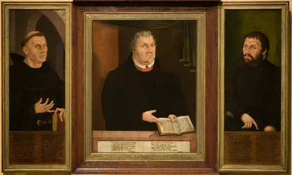 Lutherhelgedomen, triptyk, 1572