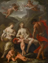 Ceres, Bacchus och Venus, ca 1550-1610 (olja på duk)