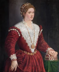 Porträtt av en okänd dam, c1560-talet