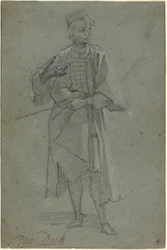 Figur av en man [recto]