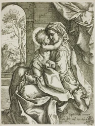 Madonna med barn och Sankt Josef