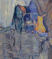 Stilleben med ringbrynja, 1939