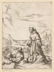 Saint Francis får stigmata