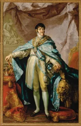 Ferdinand VII av Spanien (olja på duk)