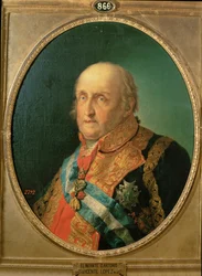 Infante Don Antonio Pascual de Borbon, bror till kung Carlos IV (målning på duk)