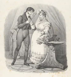 Kille. XVIII: Det måste finnas ett slut! Jag gifter mig med henne. Det måste ta slut! Jag är gift, 1824.,