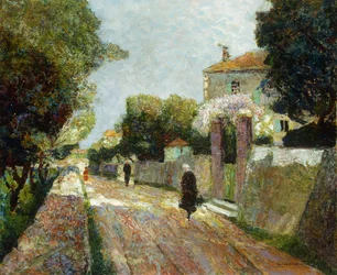 Sunny Village Street; Sunny Village Street