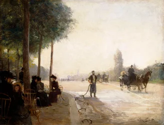 Champs Elysees, Paris,