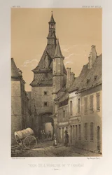 Pittoresk arkitektur eller monument från 1400-talet. Och XVI. Århundraden: Frankrikes slott av XV och XVI århundraden: Pl. 42, Tour De L