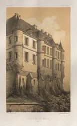 ...pl. 35, Chateau De Mello Oise, 1860.