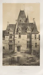 ...pl. 97, Chateau de Baumais Calvados, 1860.