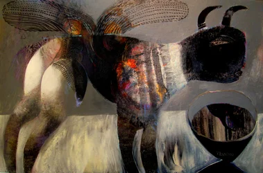 Surrealistiska bevingade varelser