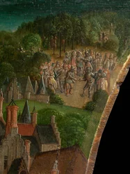 Titus erövring av Jerusalem (predella)