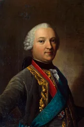 Porträtt av Caspar von Saldern
