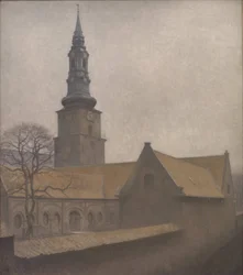 Sankt Petri kyrka, Köpenhamn, 1906.