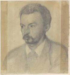 Självporträtt, 1895.