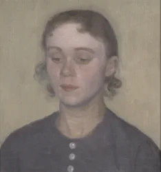 Konstnärens fru, Ida Hammershøi, född Ilsted