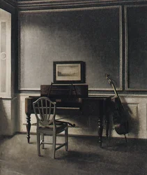 Det gamla pianot. Strandgade 30, 1907