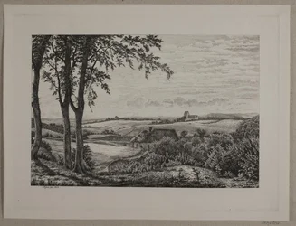 Eftermiddagslandskap, Själland