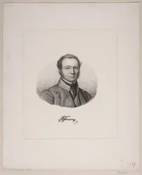Porträtt av Johan Christopher Hoffmann