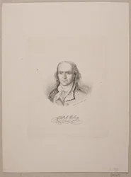 Porträtt av P. A. Heiberg