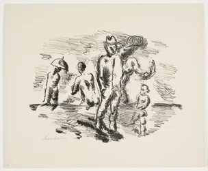 Blad från "Klingens Kunstnermappe nr 2"