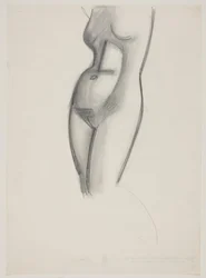 Kvinnlig modell, torso