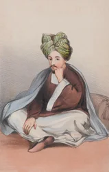 Kapten Colin Mackenzie, 48th Madras Native Infantry, knuten till den politiska avdelningen