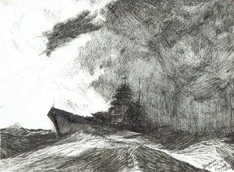 Bismarck out of storm, 2002