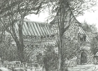 Kyrka på väg till Oban, 2007