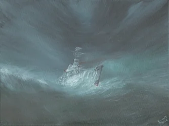 USS Warrington förlorade i orkanen utanför Bahamas den 13 september 1944, 2019