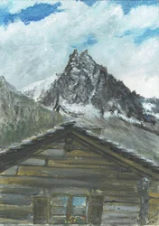 stuga i Zinal, Schweiz, 2011