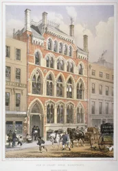 Crosby Hall på Bishopsgate nr 95, City of London, 1860