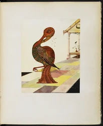 The Wilyou eller Pagoda Bird, från "The Google Book" av Vincent Cartwright Vickers