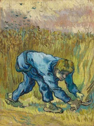 The Reaper after Millet, 1889.