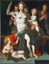 Satyr och Antiope...