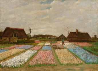 Blomsterrabatter i Holland